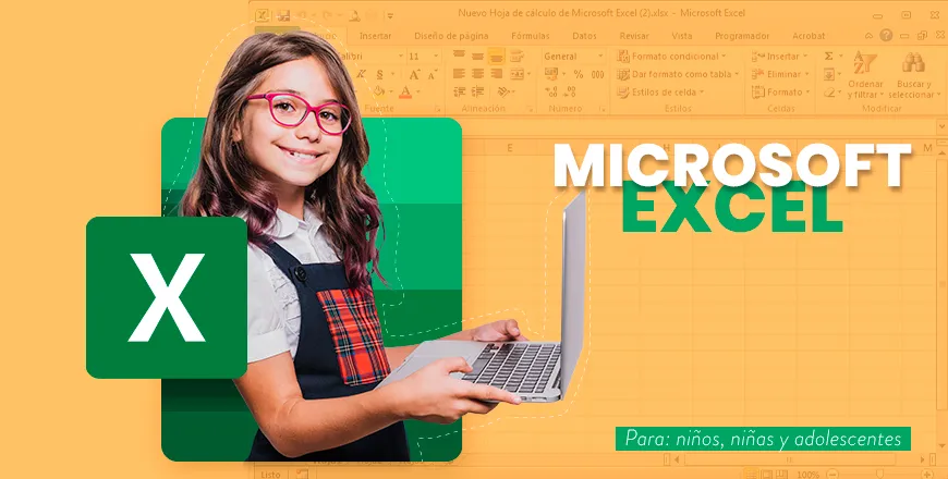 Curso inicial de Excel para niños, niñas y adolescentes