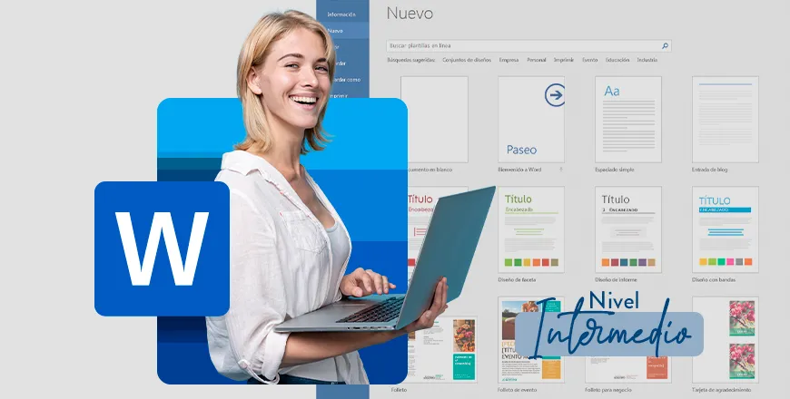 Curso intermedio de Word para adultos